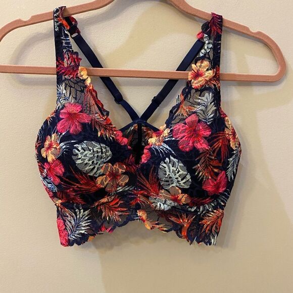 Pink Victoria’s Secret Push-up Bra Women Size M - Picture 1 of 10
